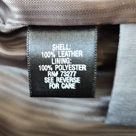 ​Sonoma Life + Style XL Brown Lambskin Leather Blazer Jacket - Soft & Classic - Picture 2 of 8